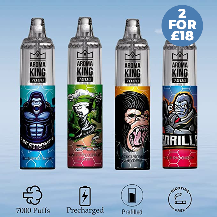Aroma King 7000 Puffs 0% Nicotine