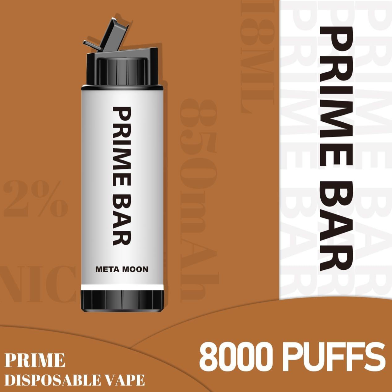 Prime Bar 8000 Puffs 2% Nicotine - Diamond Vapes Online