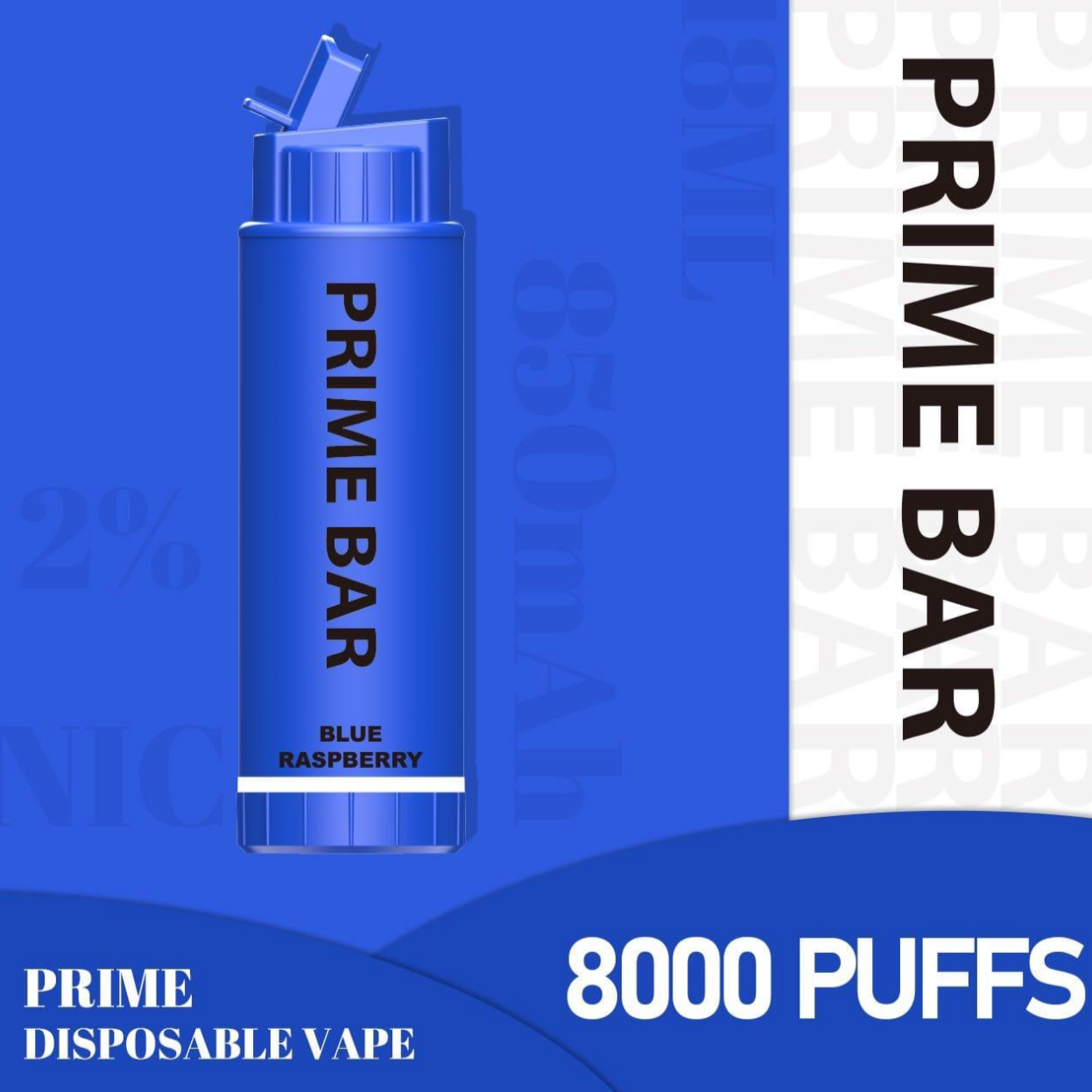 Prime Bar 8000 Puffs 2% Nicotine - Diamond Vapes Online