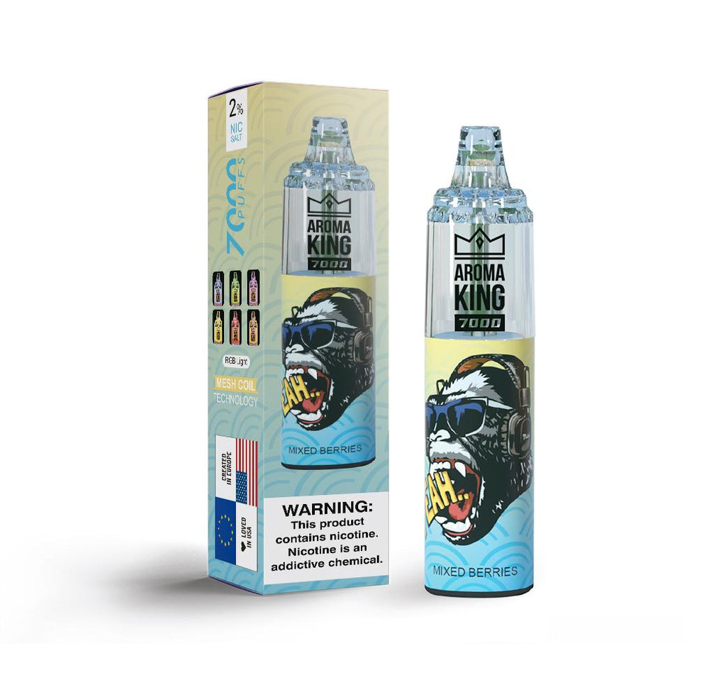 Aroma King 7000 Puffs 5% Nicotine - Diamond Vapes Online