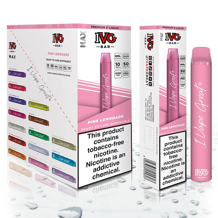 IVG Max 3000 2% - Diamond Vapes Online