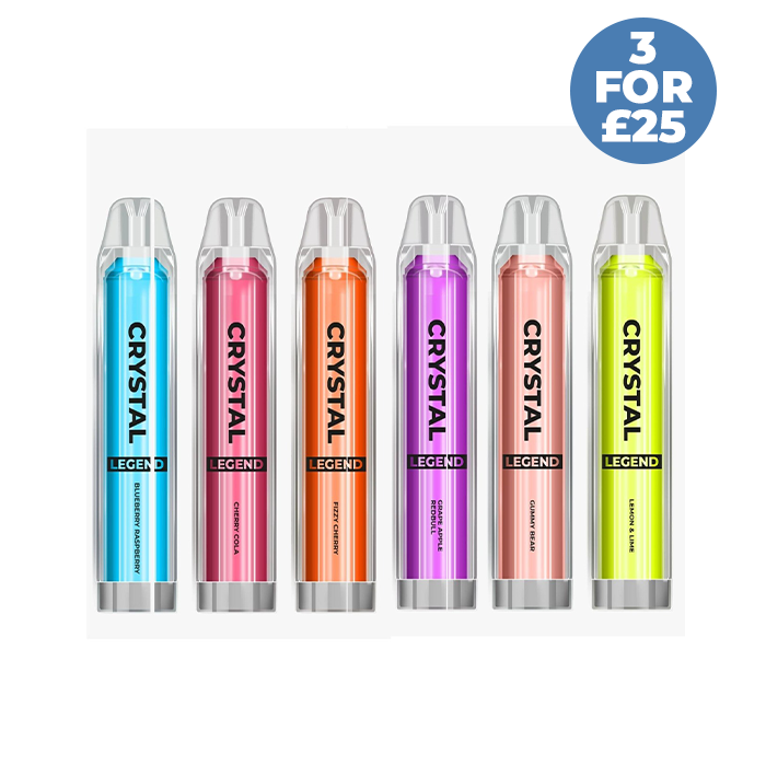 Crystal Legend 4000 puffs 2% nicotine