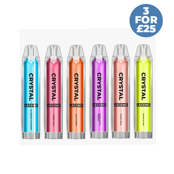 Crystal Legend 4000 puffs 2% nicotine